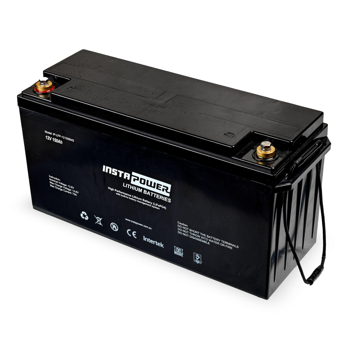 150Ah 12v Lithium Battery LiFePO4 InstaPower High Performance IP12150LFP