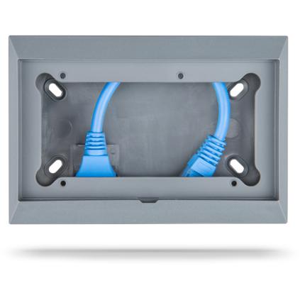 Wall mounted enclosure for 65 x 120 mm GX-panels - SBP Electrical