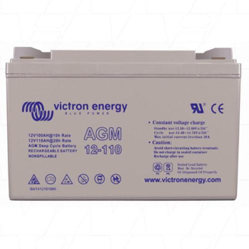 Victron 12V/110Ah AGM Deep Cycle Battery (M8) BAT412101085