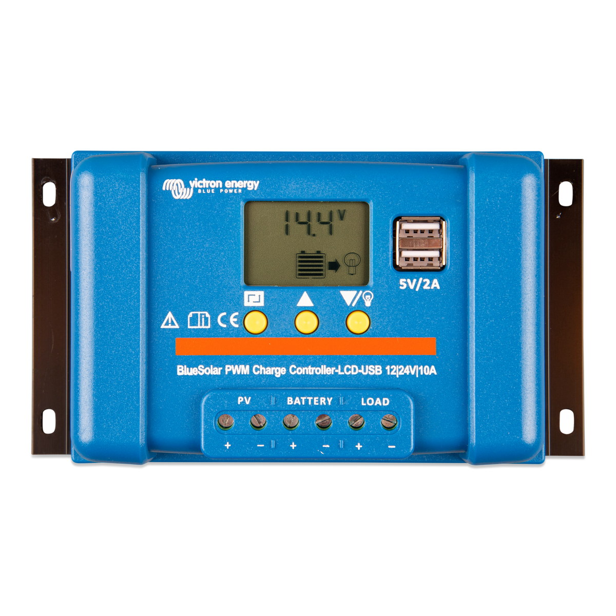 Victron BlueSolar PWM-LCD&amp;USB 12/24V-10A SCC010010050