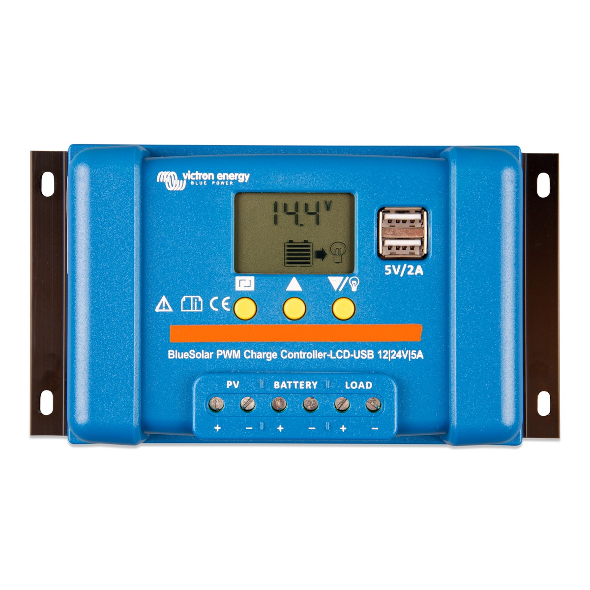 Victron BlueSolar PWM-LCD&amp;USB 12/24V-5A SCC010005050