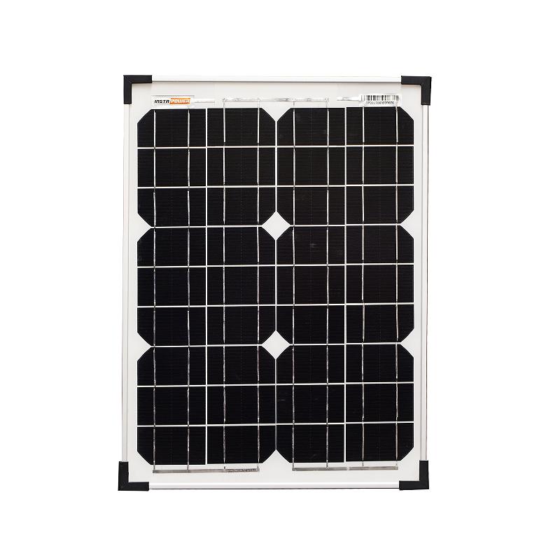 InstaPower 10W 12V Mono Solar Panel 360x260x17mm - SBP Electrical