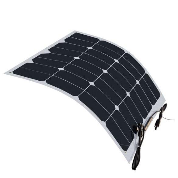 eArche 160W Semi-flexible solar panel with rubber frame eArche160W Rubber
