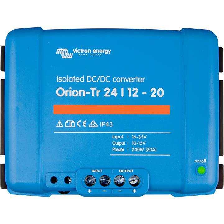 Victron Orion-Tr 24/12-20A (240W) Isolated DC-DC converter ORI241224110 (Please note this is not a battery charger)