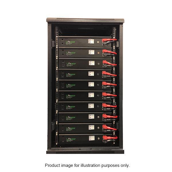 PowerPlus IP21 Indoor Battery cabinet - Slots 18 x ECO and LiFe Batteries PIR18C