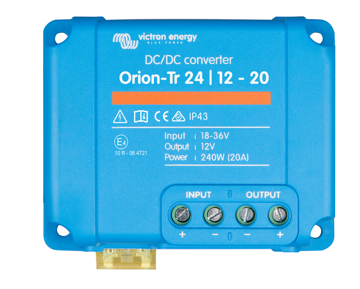 Victron Orion-Tr 24/12-20 (240W) DC-DC converter ORI241220200 (Please note this is not a battery charger)